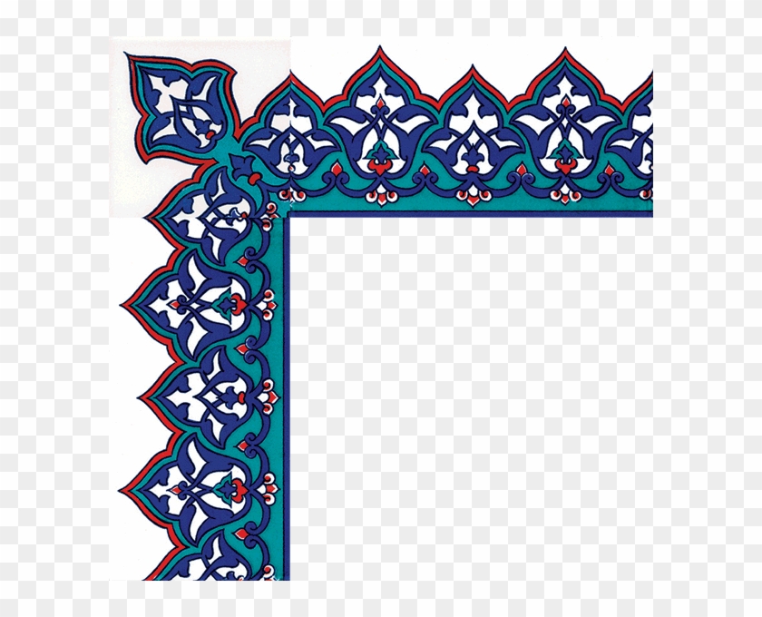 Ks-13 Iznik Desen Cini Bordur - Pattern In Islamic Art Bordure #569019