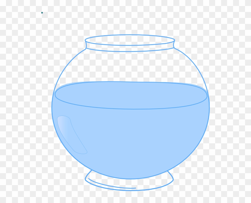 Fish Bowl Clipart - Cartoon Empty Fish Bowl #569038