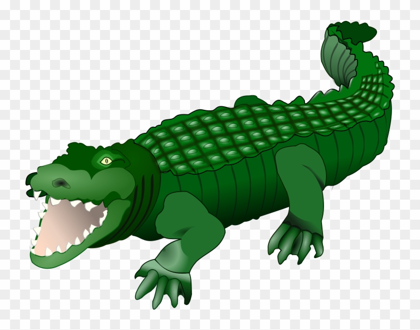 Similar Clip Art - Crocodile Clipart #569046