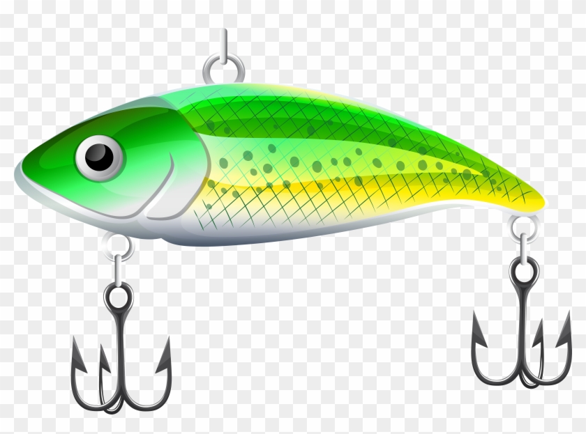 Fishing Bait Green Png Clip Art - Free Clip Art Fishing Lure