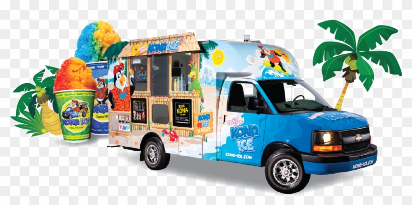 Kona Ice Shaved Ice Truck And Ice Cream - Kona Shaved Ice Truck #569120