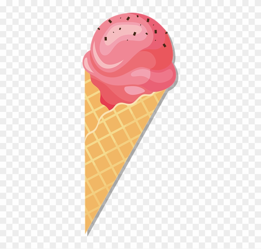 Snow Cone Clipart 15, Buy Clip Art - Strawberry Ice Cream Vector #569159