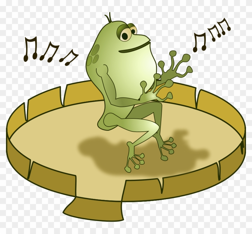 Free Cartoon Frog Dancing Clip Art Gtydgm Clipart - Cartoons Of Singing And Dancing Frogs #569201