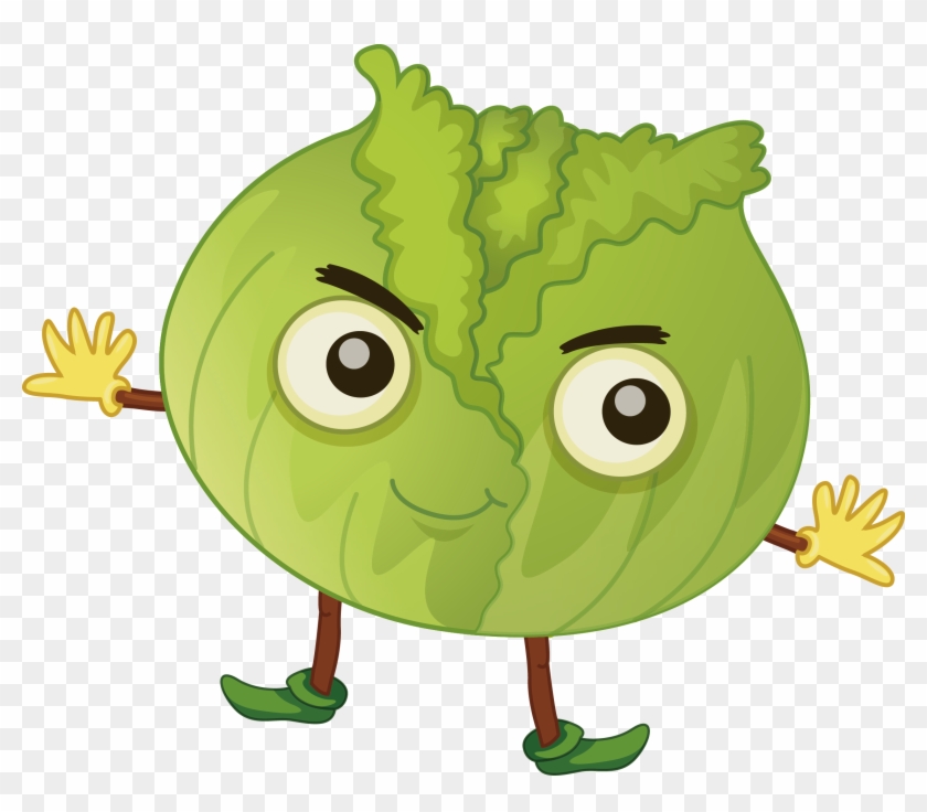 Cabbage Fruit Clip Art - Cabbage Png Animation #569218