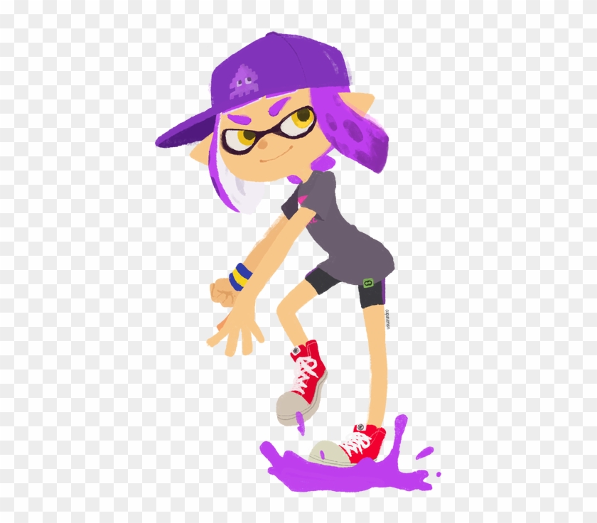 Get A Digital Drawing Of Your Splatoon Inkling All - Cartoon #569329