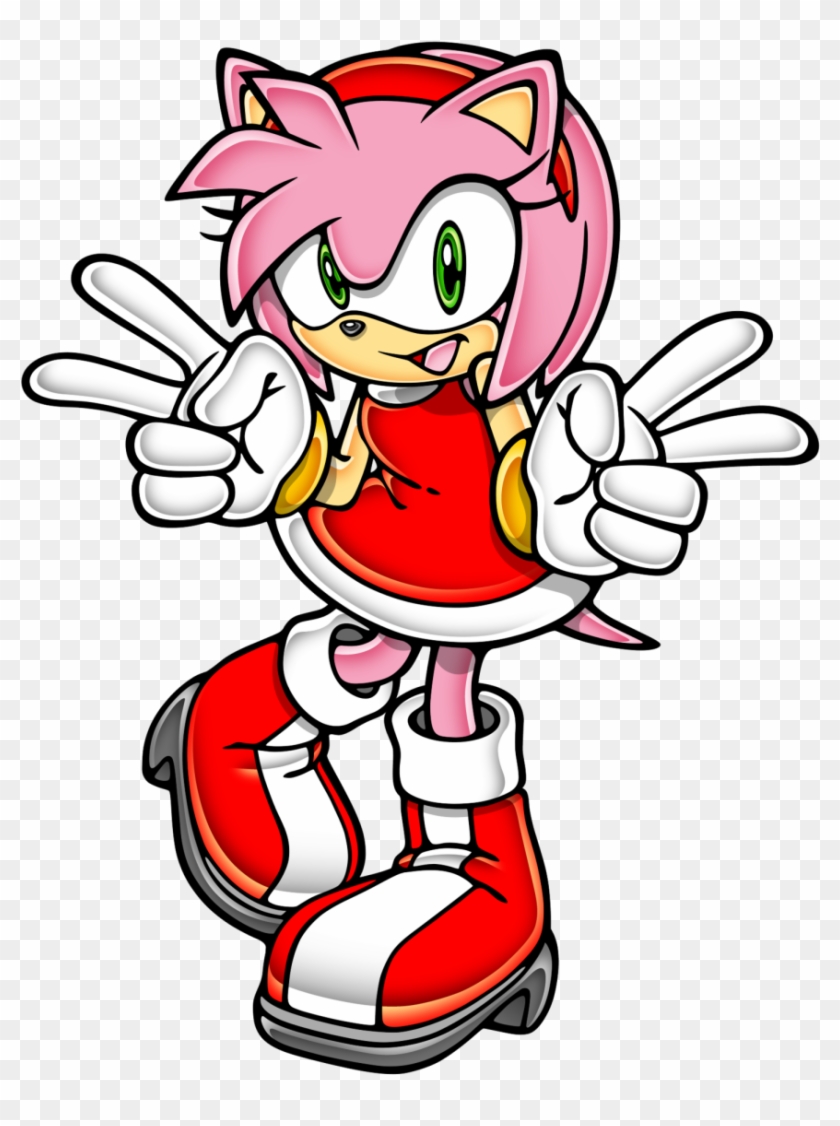 Most Broken Multiplayer Character In A Non-fighting - Amy Rose The Hedgehog #569406