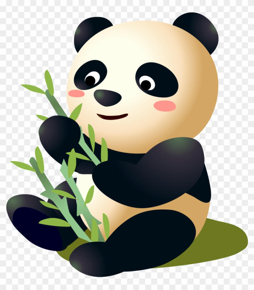 Giant Panda Red Panda Cartoon - Giant Panda #569462