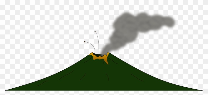 Volcano Png File - Smoking Volcano Clipart #569525