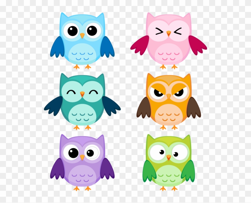 Imagenes Buhos Infantiles - Cartoon Owls #569539