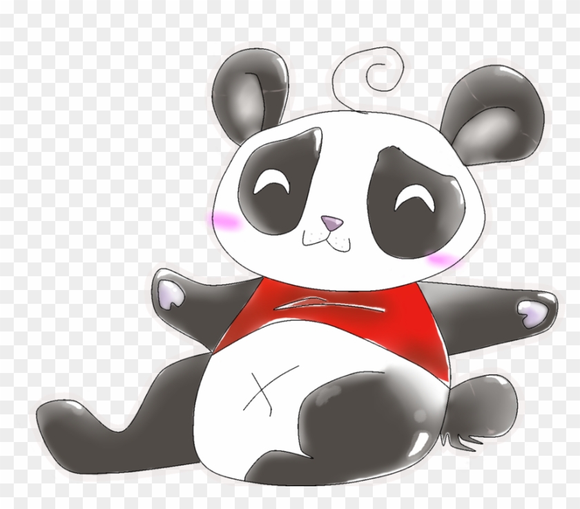 Giant Panda T-shirt Manga Cartoon Fan Art - Pandaboy #569560