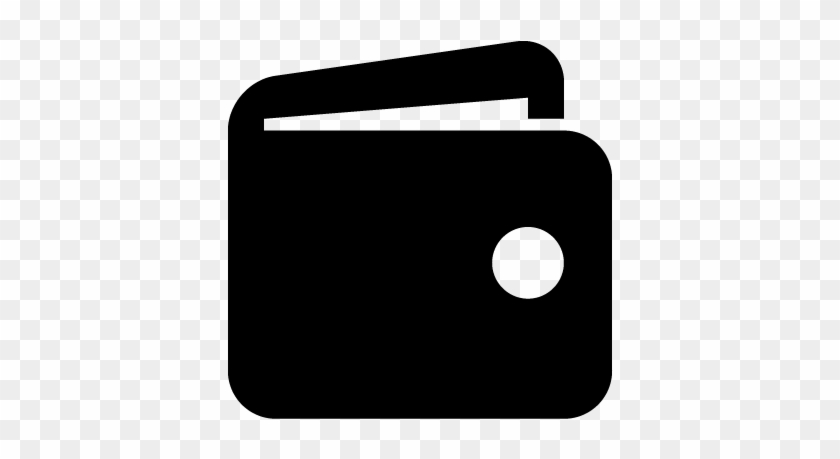 Departure Clipart Study Abroad - Wallet Icon Black Png #569565