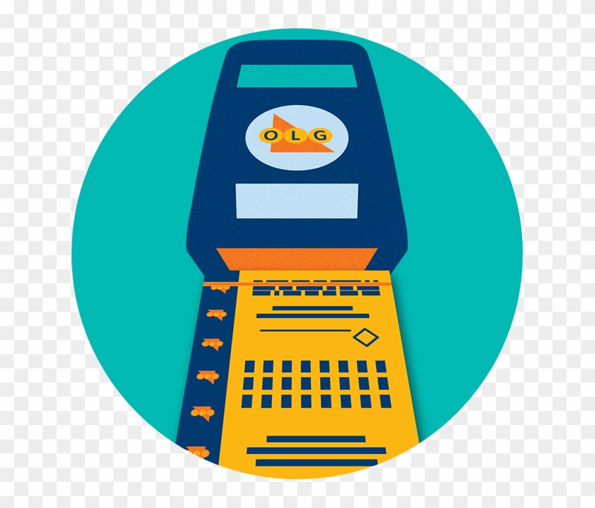 An Olg Lottery Scanner Scanning A Ticket - Ontario Lottery And Gaming Corporation #569703