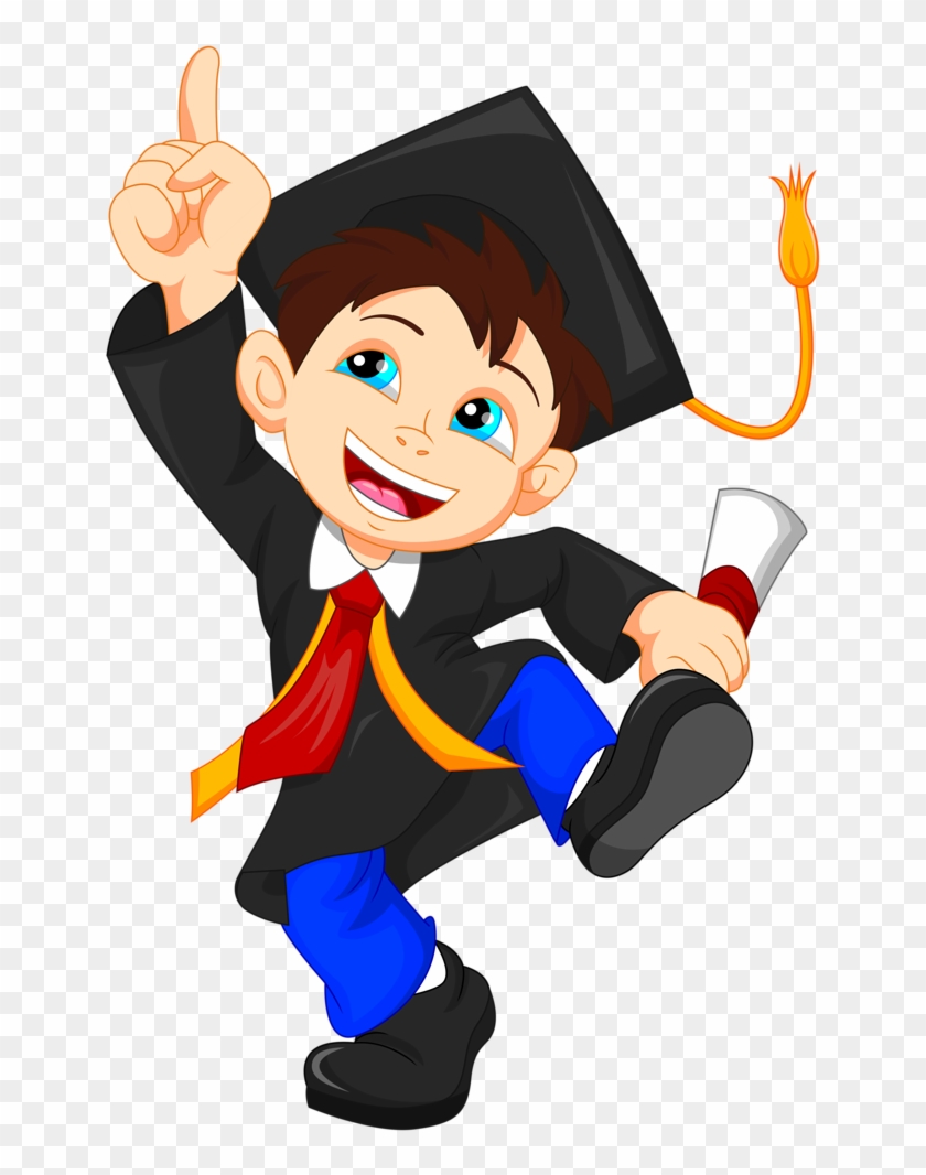 Graduation Kids Cartoon #569747