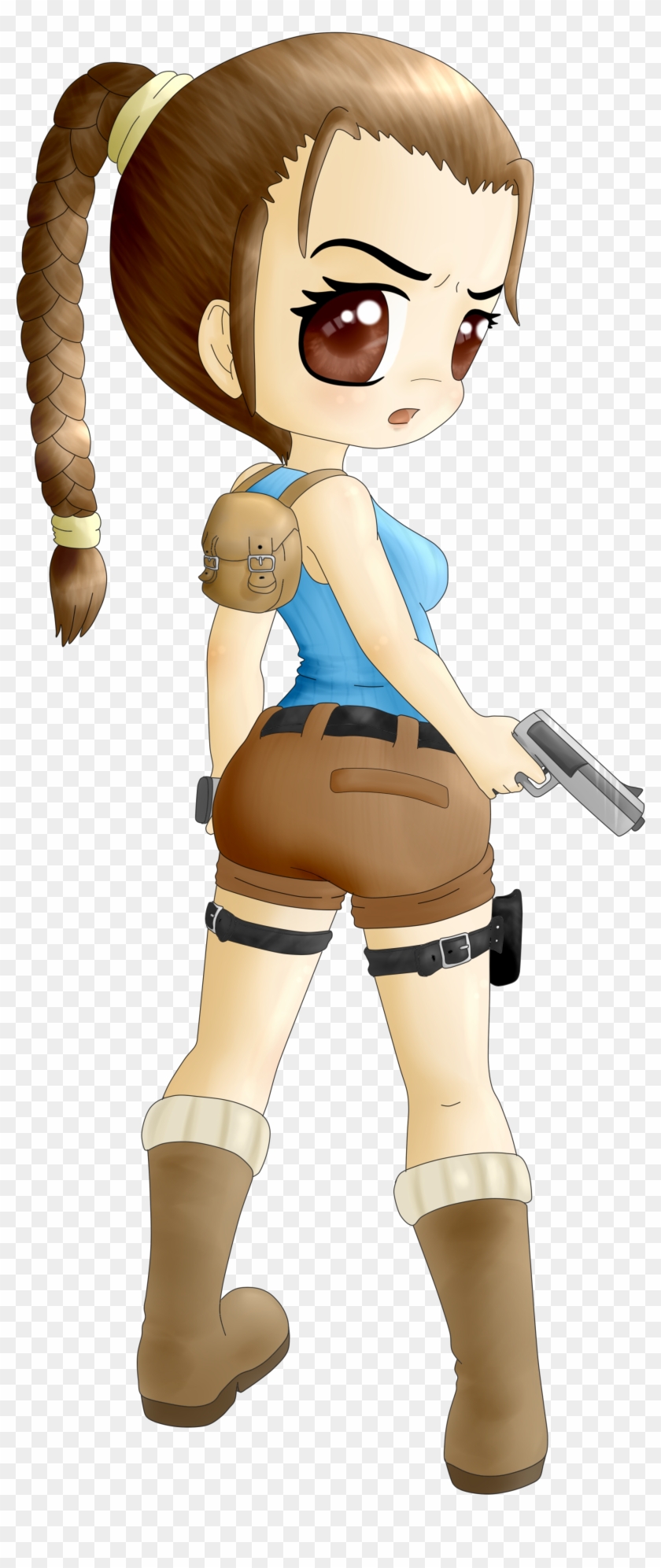 Chibi Classical Lara Croft - Cute Lara Croft #569897
