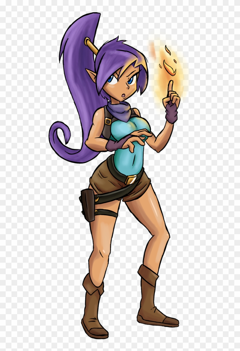Shantae The Lamp Raider By Jamoart - Shantae #569921