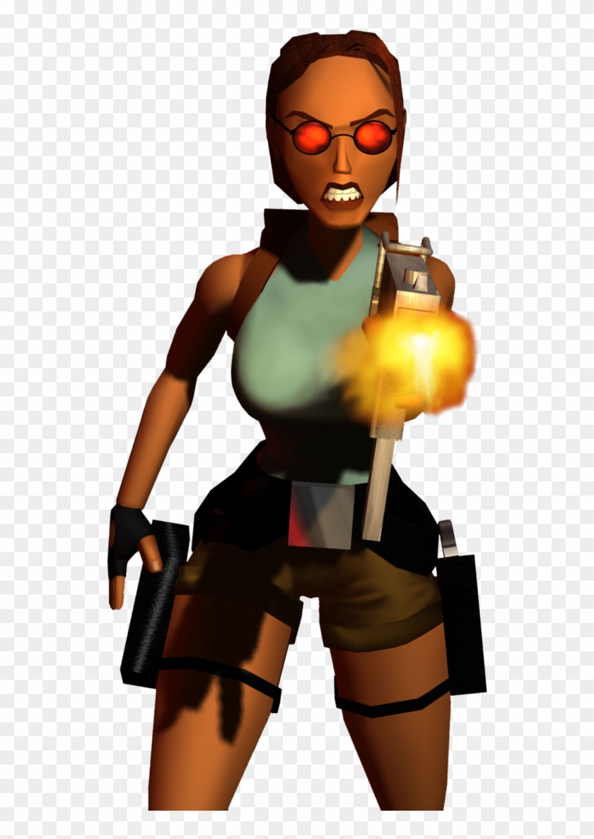 Lara Croft By Tanyacroft - Assault Rifle #569947