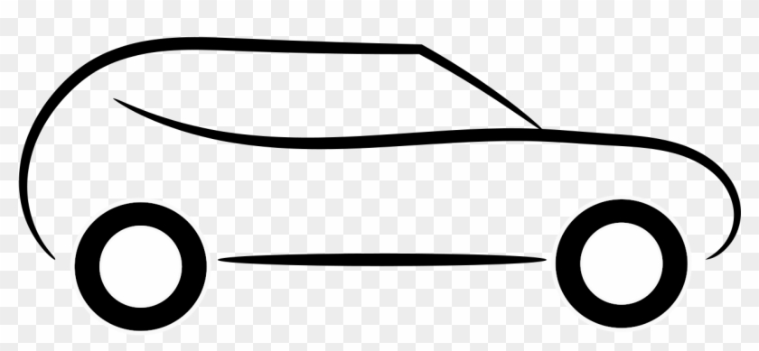 Car Icon - Line Art #569961