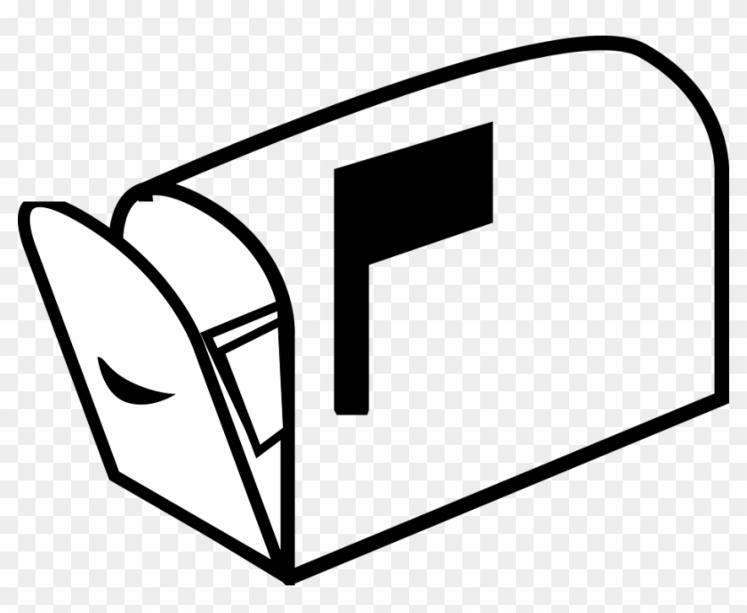 Contact Us - Mailbox Clipart Black And White #569993
