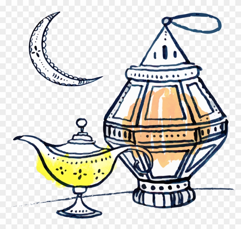 Aladdin Euclidean Vector Clip Art Aladdinus Lamp Transprent - Aladdin Euclidean Vector Clip Art Aladdinus Lamp Transprent #570097