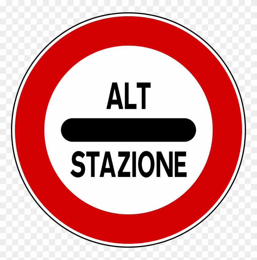 Italian Traffic Signs - Road Sign In Nigeria #570045