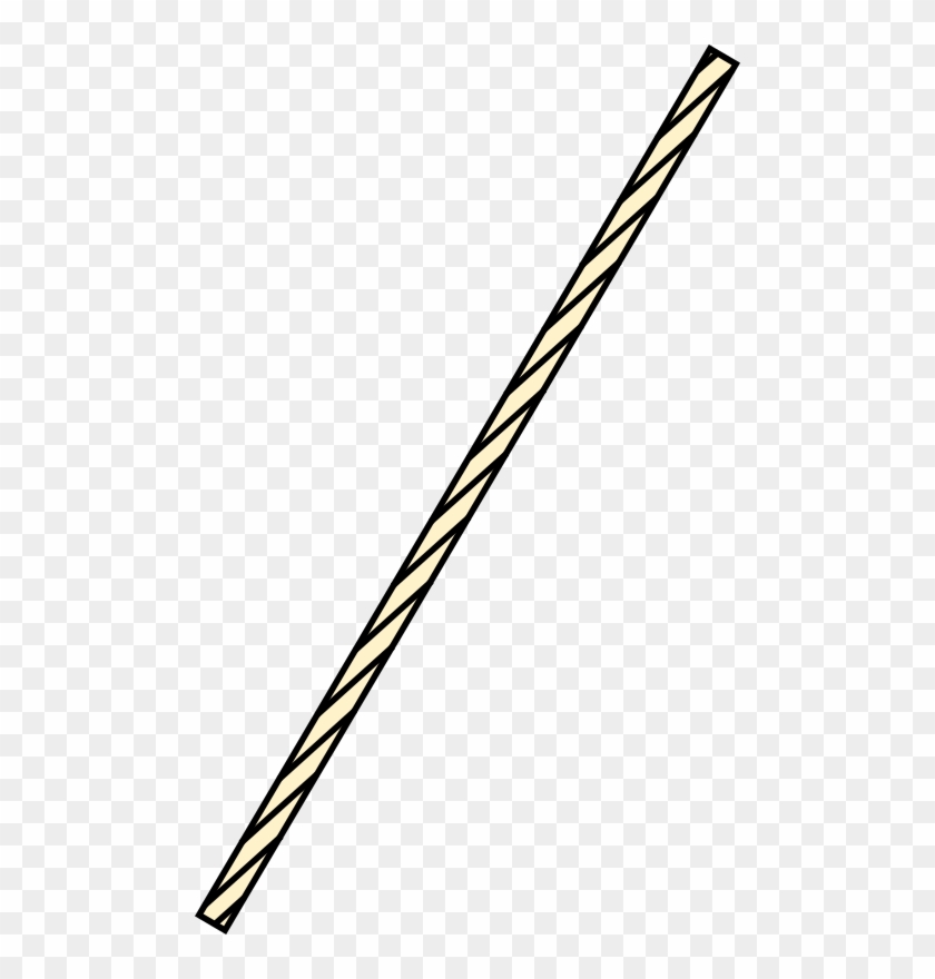 Straight Stretch Of Rope Oyftmx Clipart - Lacrosse Shafts #570062