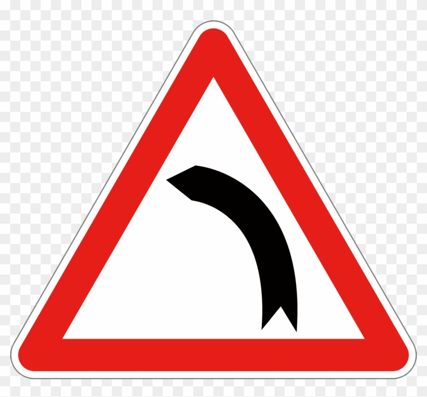 Roundabout Traffic Sign Sign Png Image - Kaygan Yol Trafik Işareti #570164