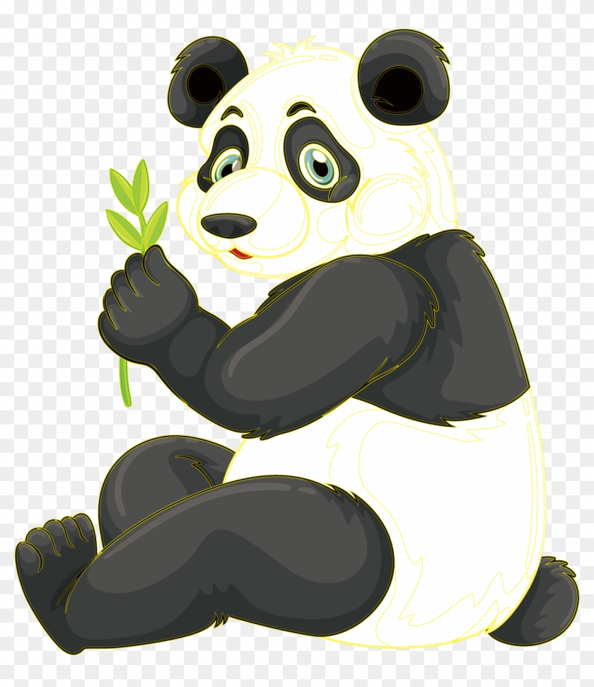 Giant Panda Red Panda Bamboo Illustration - Giant Panda Red Panda Bamboo Illustration #570225