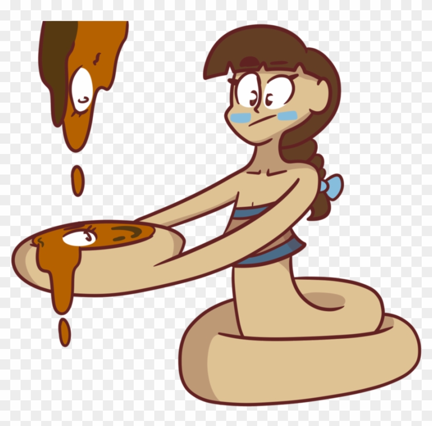 Melted Chocolate By Spoopyro - Melted Girl Deviantart #570265