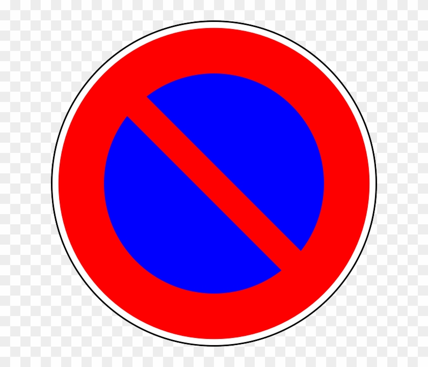 No Parking, Traffic Sign, Sign, Regulatory Sign - Divieto Di Sosta Vector #570314