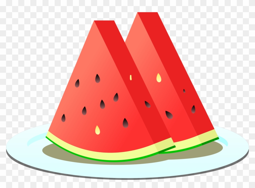 Clipart - Watermelon Slices Clipart #570386