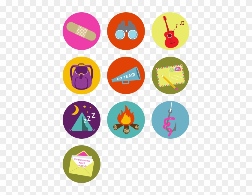 Search - Brand Camp Badges Icon Set #570430
