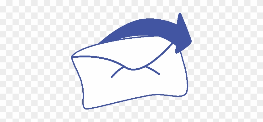 An Illustration Of An Envelope Ready To Be Post Mailed, - Mail #570469