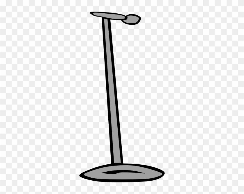 Clipart Info - Draw A Microphone Stand #570489