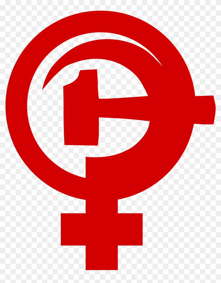 Big Image - Feminist Hammer And Sickle #570534