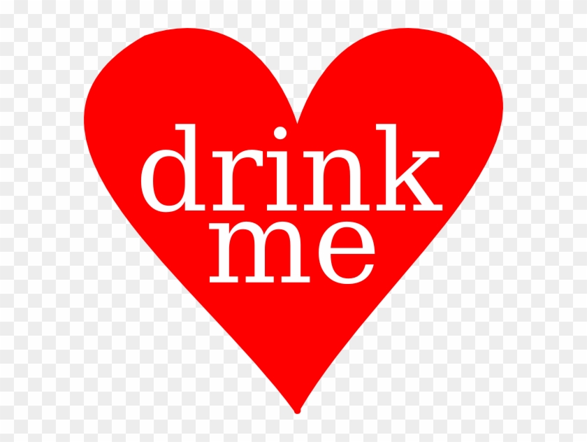 Drink Me Heart Clip Art At Clker - God Is Love Heart #570579