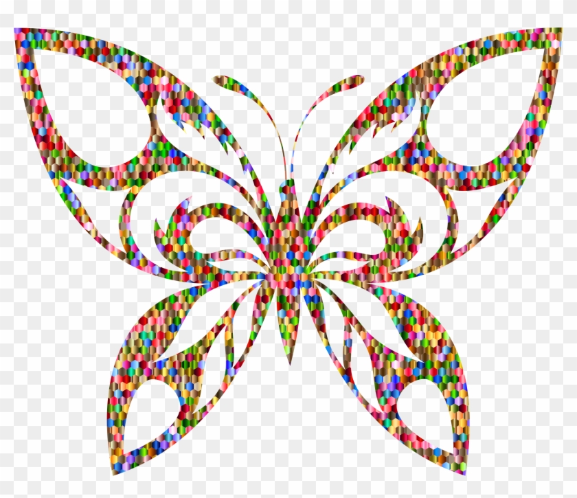 Download Infinite Potential - Beautiful Butterfly Clipart Black And White #570595