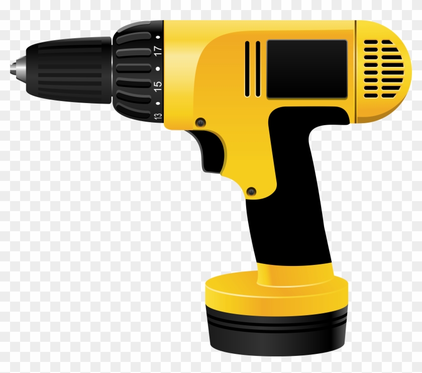Electric Screwdriver Png Clip Art - Electric Screwdriver Png Clip Art #570633