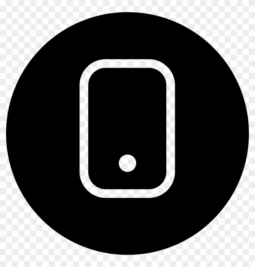 Cell Phone Number Comments - Cellphone Round Icon Png #570905