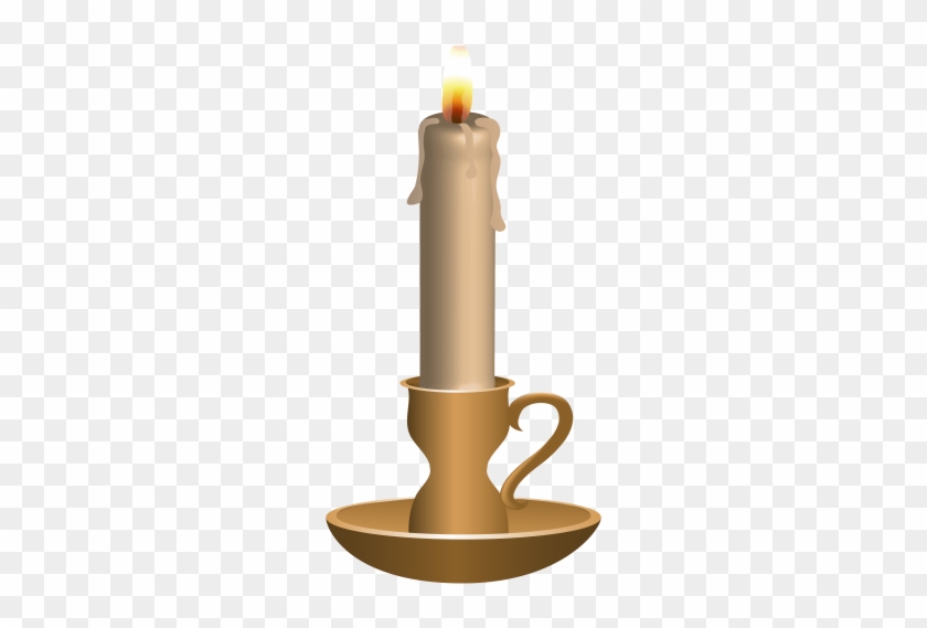 Old Candle Png Clip Art - Old Candle Clipart #570942