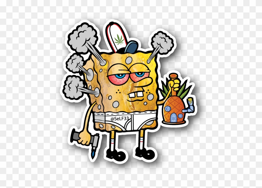 Spong Glob Sticker - Stickers Weed #570943