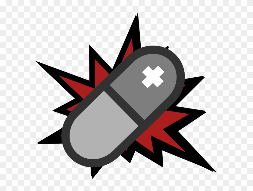 Pill Exploding Clip Art - Superhero Comic Book Background #571318