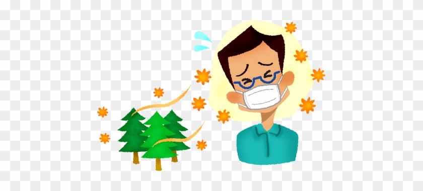 Man With Hay Fever - Hay Fever Clipart #571327