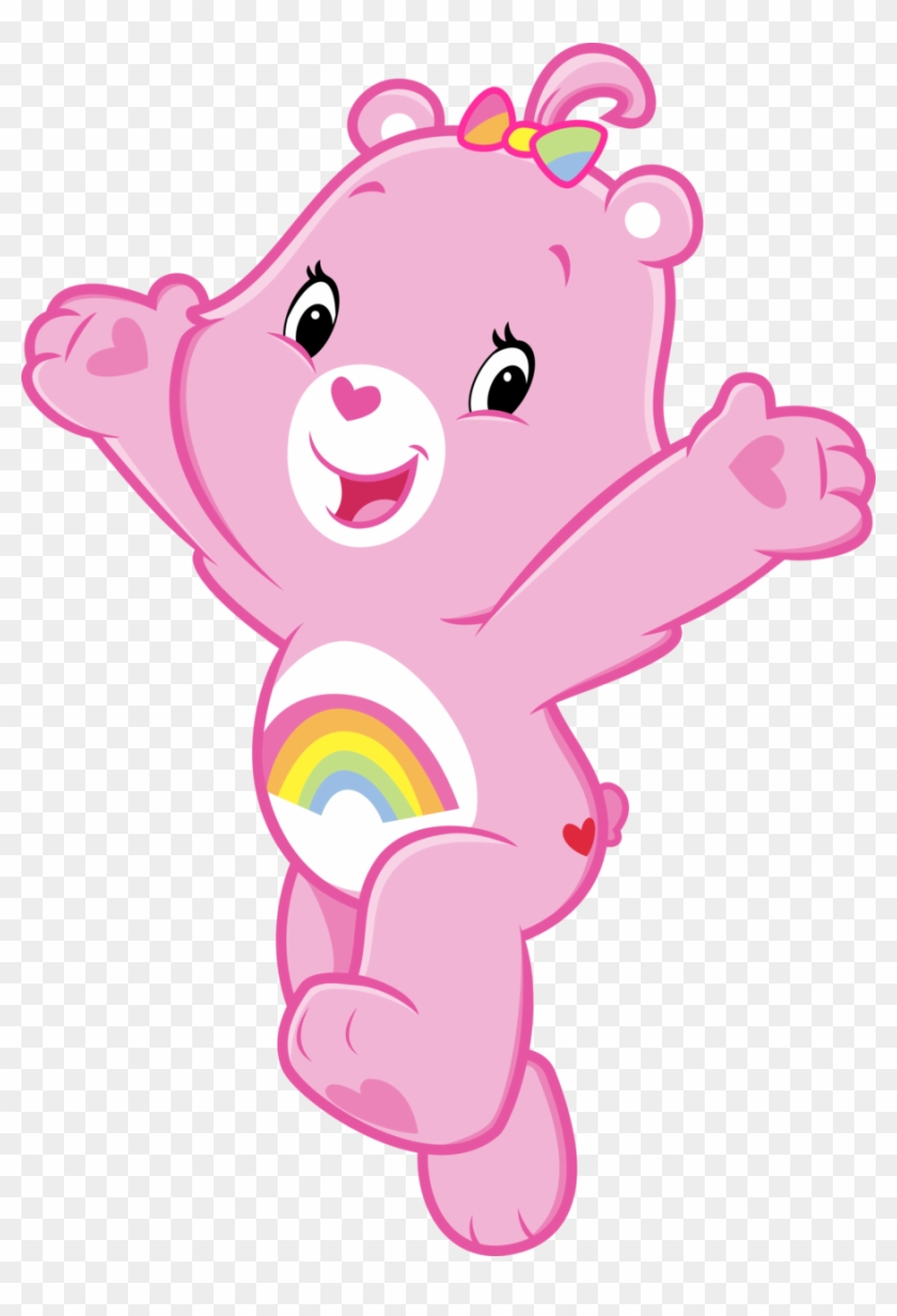 Care Bear Clip Art With Pictures Medium Size - Care Bears Cheer Bear #571420