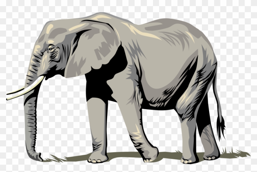 Elephant Clipart, Vector Clip Art Online, Royalty Free - 1 To 100 Number Counting Game #571448