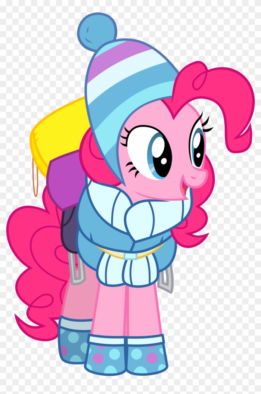 You Can Click Above To Reveal The Image Just This Once, - Pinkie Pie Winter Clothes #571483