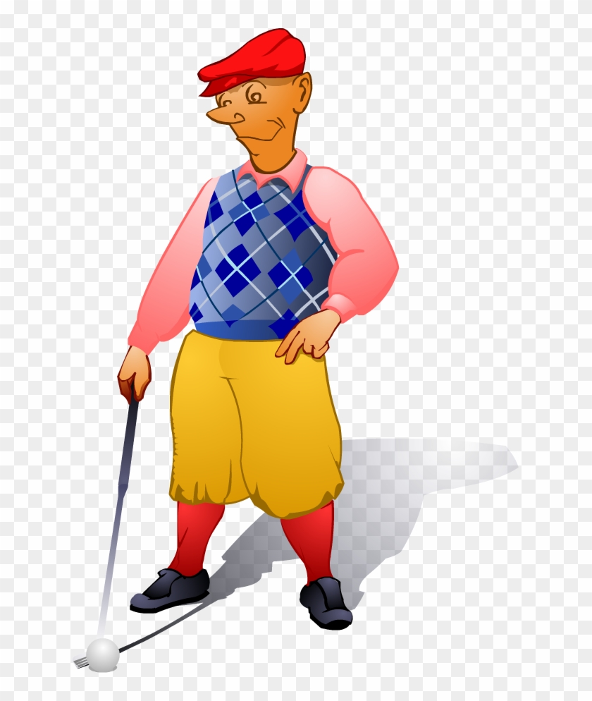 Hole In Won I-slot Golfer - Cartoon #571494