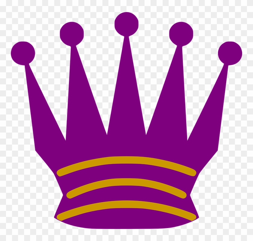 Princess Crown Clipart 24, - Chess Queen Symbol #571574