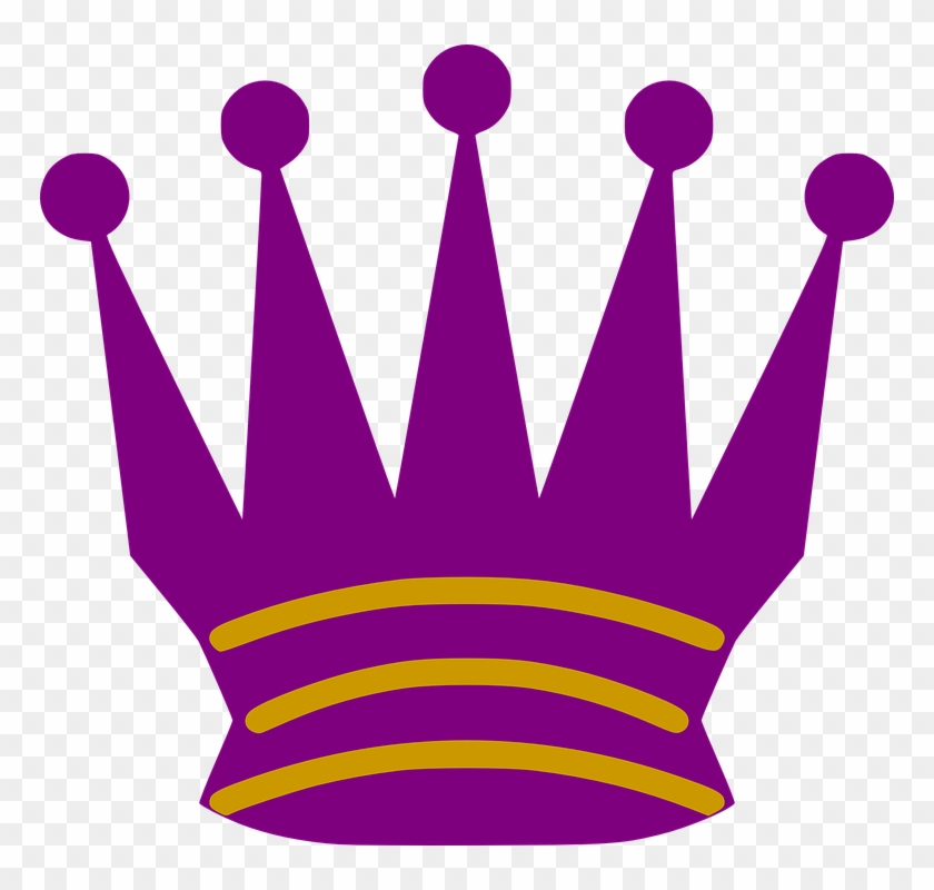 Princess Crown Clipart 24, - Chess Queen Symbol #571574