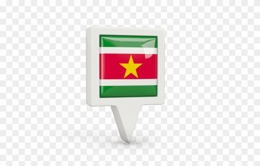 Illustration Of Flag Of Suriname - Suriname #571739