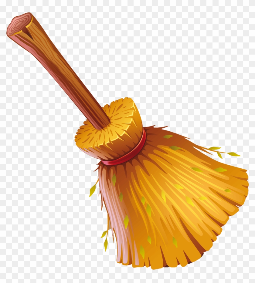 Witch Broom Png Clipart - Broom #571986